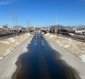 The monumental new 6th Street Viaduct is nearing completion. Photos by Joe Linton/Streetsblog L.A.