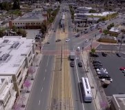 Metro is evaluating how to extend the Eastside Gold Line east of Atlantic Boulevard Station - capture via Metro video
