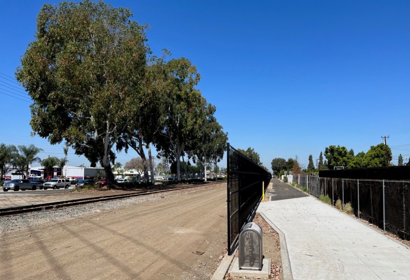 Whittier Greenway Trail extension to open in Summer 2022. Photos by Joe Linton/Streetsblog