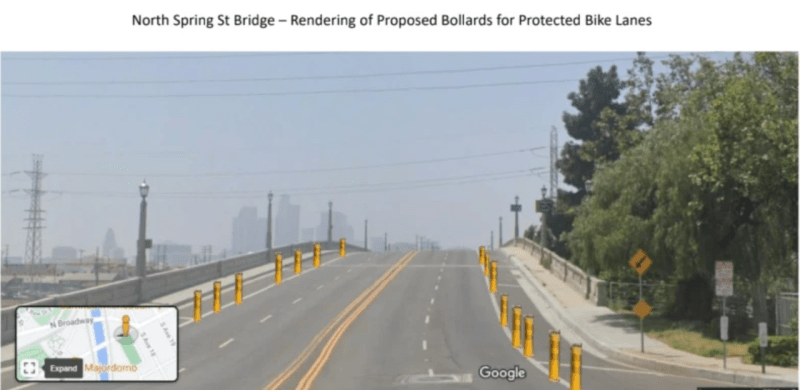 The future North Spring Street Viaduct? Rendering via L.A. City Bureau of Engineering