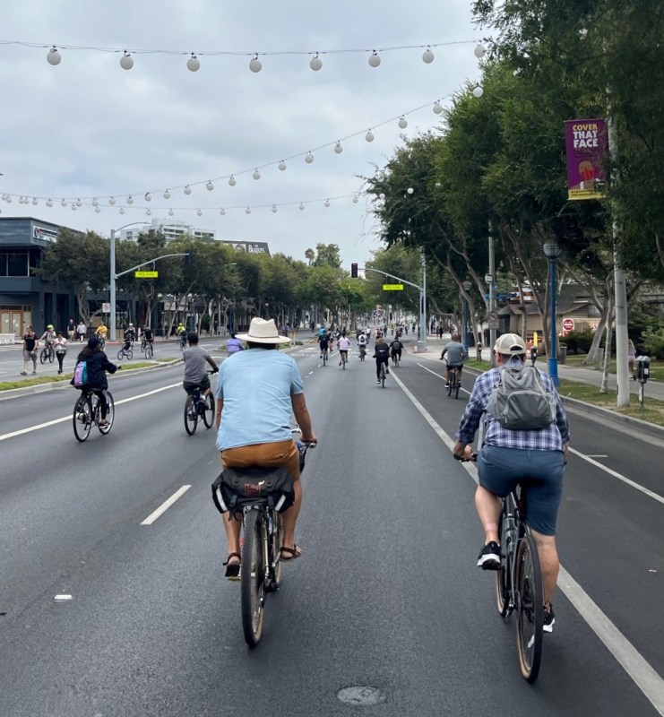 CicLAvia in West Hollywood