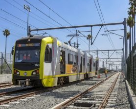 Metro K Line test train in 2020 - photo via Metro